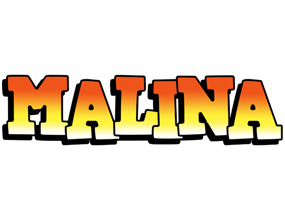 Malina sunset logo