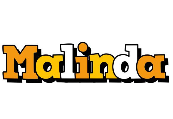 Malinda cartoon logo