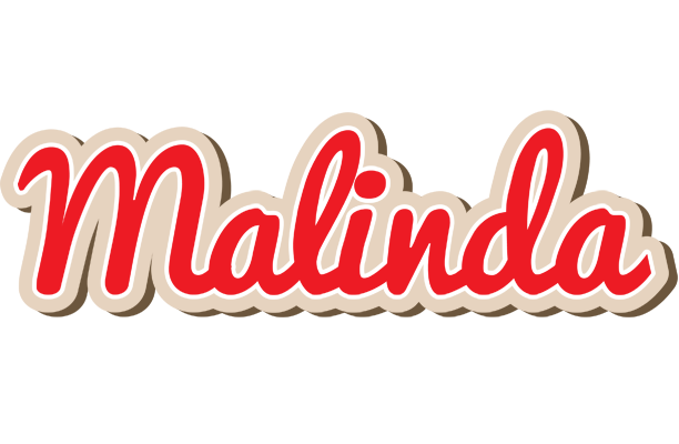 Malinda chocolate logo