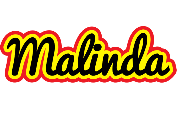 Malinda flaming logo