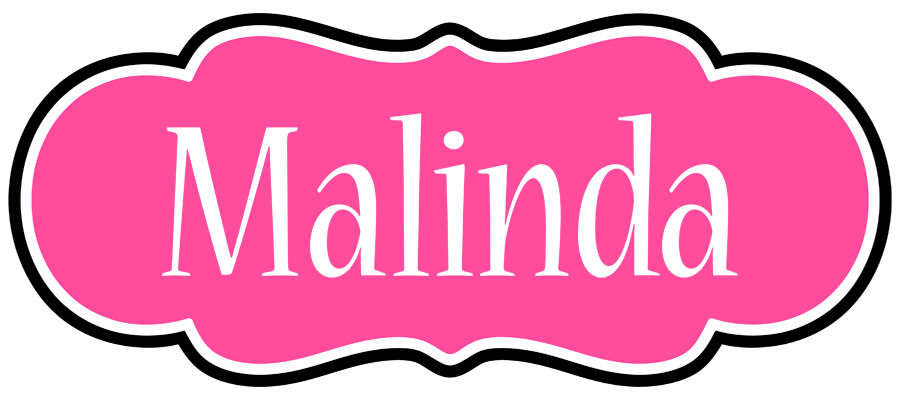 Malinda invitation logo