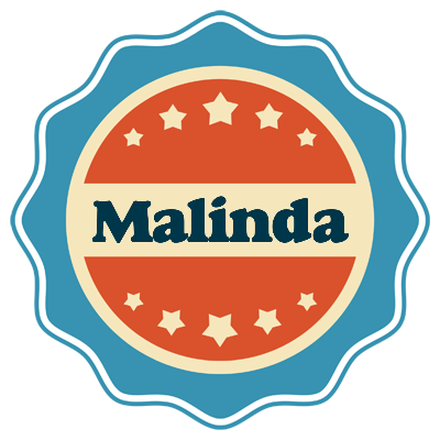 Malinda labels logo