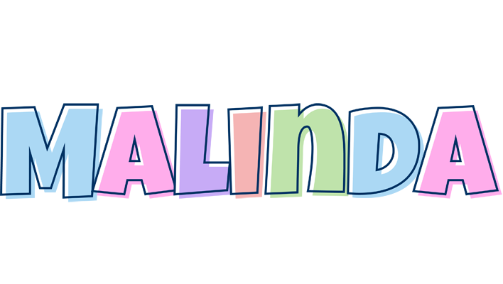 Malinda pastel logo