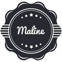 Maline badge logo