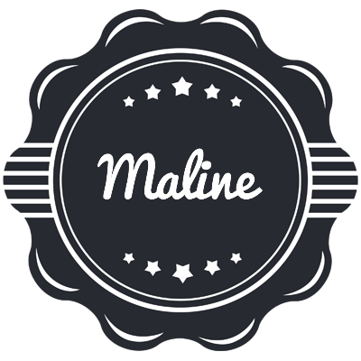Maline badge logo