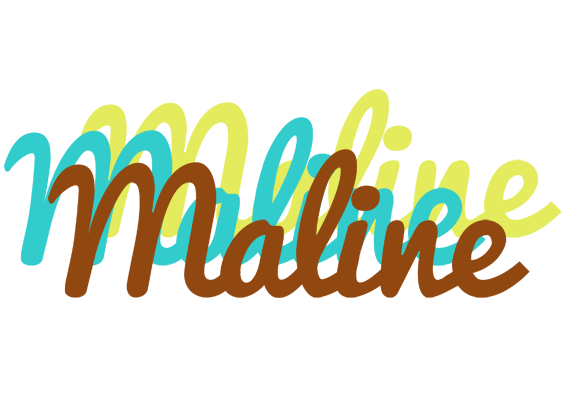 Maline cupcake logo