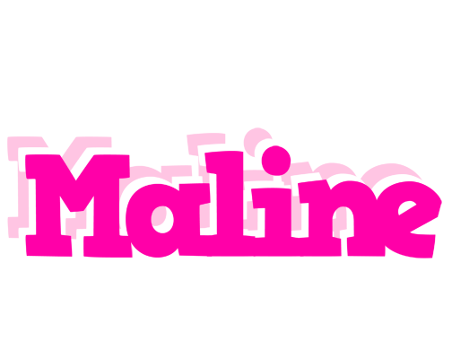 Maline dancing logo