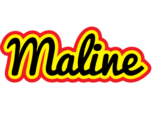 Maline flaming logo