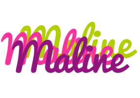 Maline flowers logo