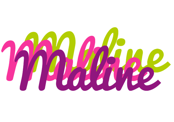 Maline flowers logo