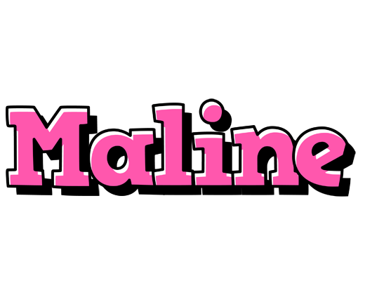 Maline girlish logo