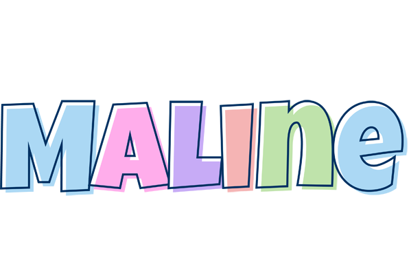 Maline pastel logo