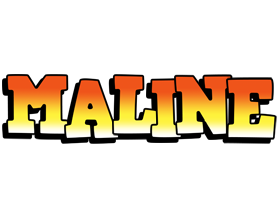 Maline sunset logo