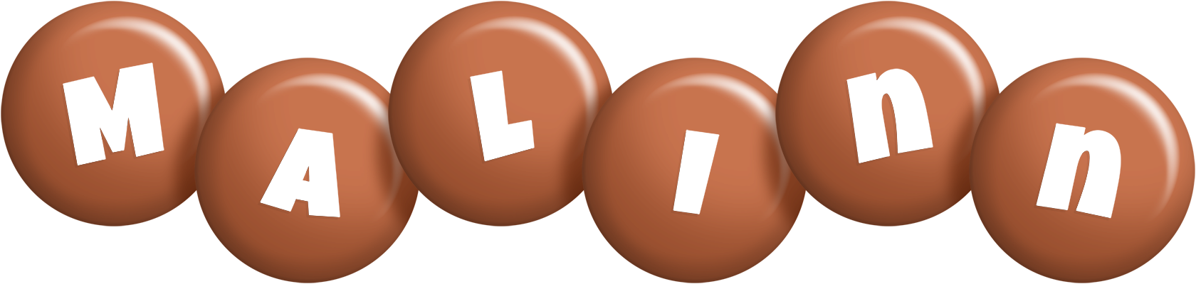Malinn candy-brown logo