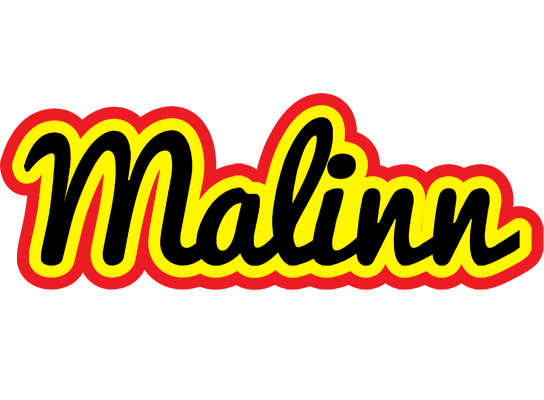 Malinn flaming logo