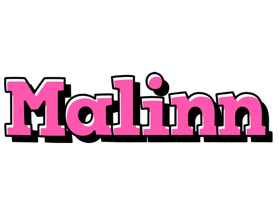 Malinn girlish logo