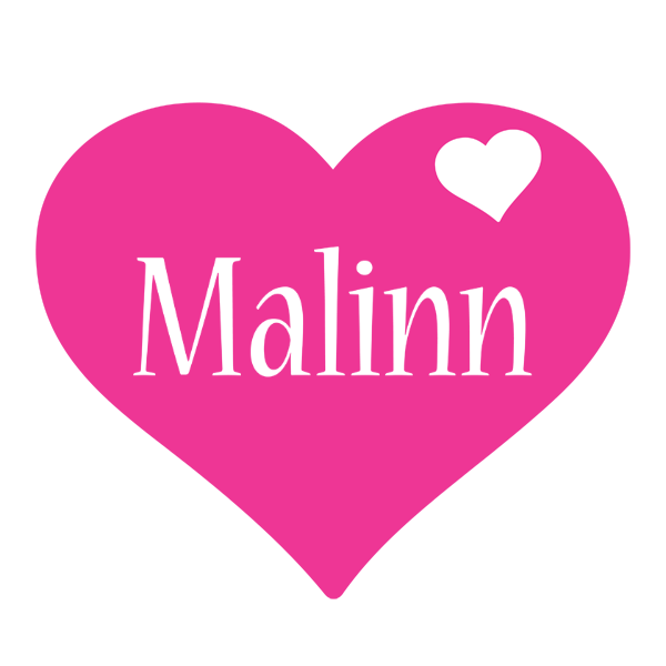 Malinn love-heart logo