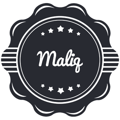 Maliq badge logo