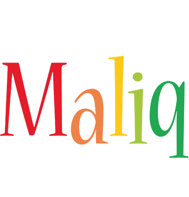 Maliq birthday logo