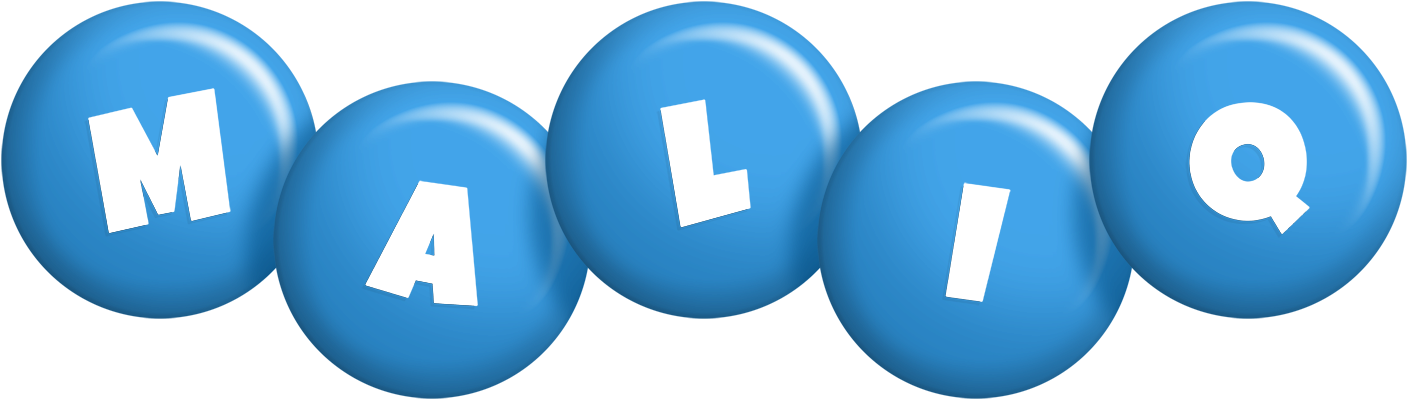 Maliq candy-blue logo