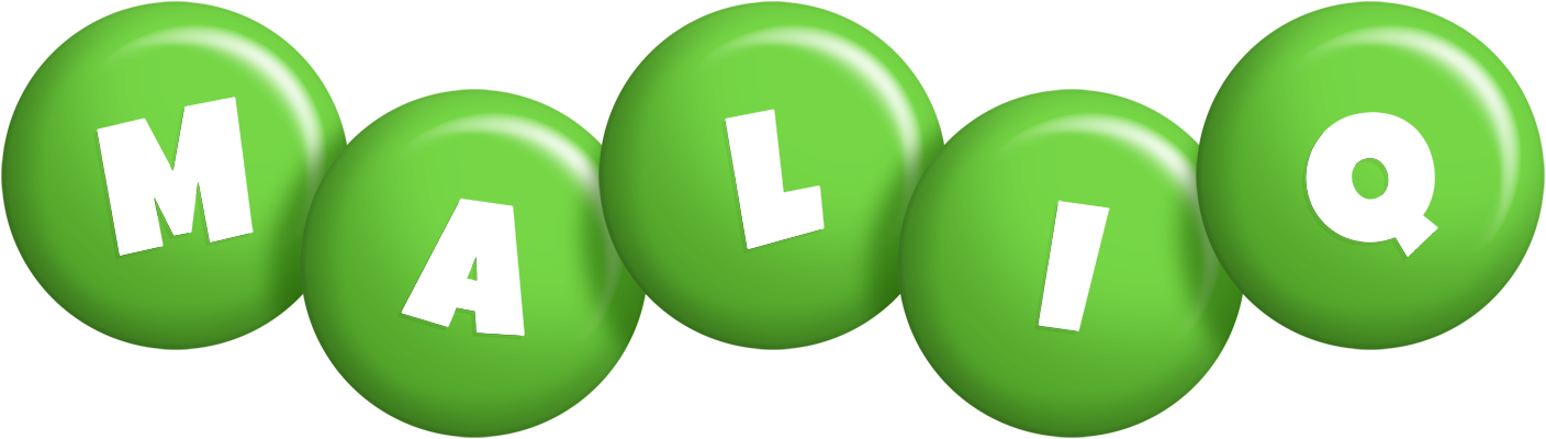 Maliq candy-green logo