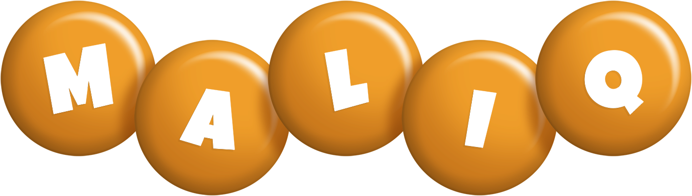 Maliq candy-orange logo