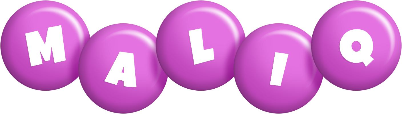 Maliq candy-purple logo