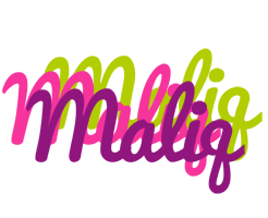 Maliq flowers logo