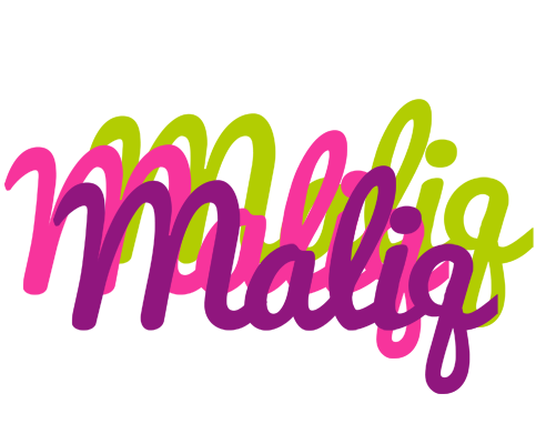 Maliq flowers logo