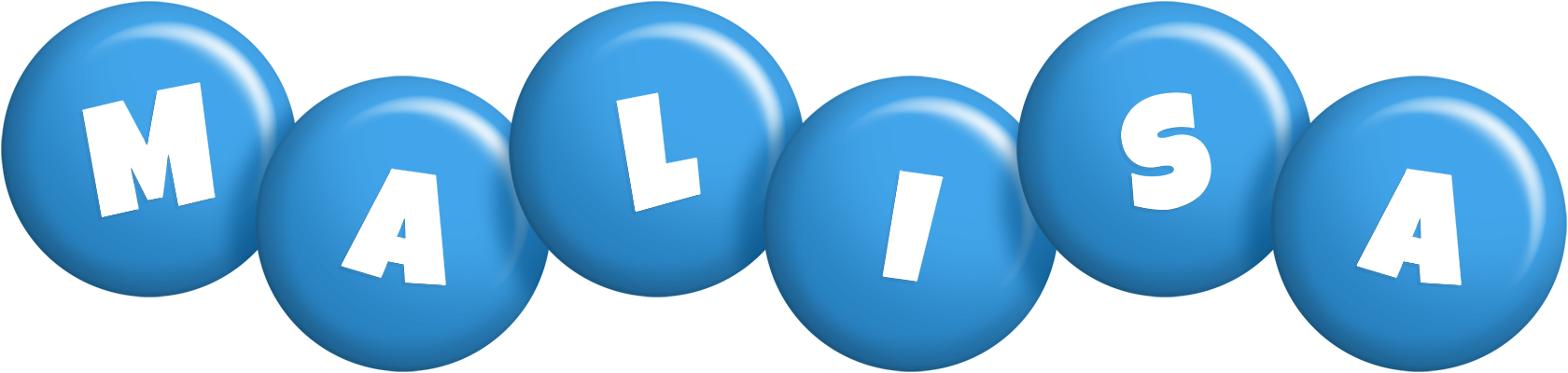 Malisa candy-blue logo