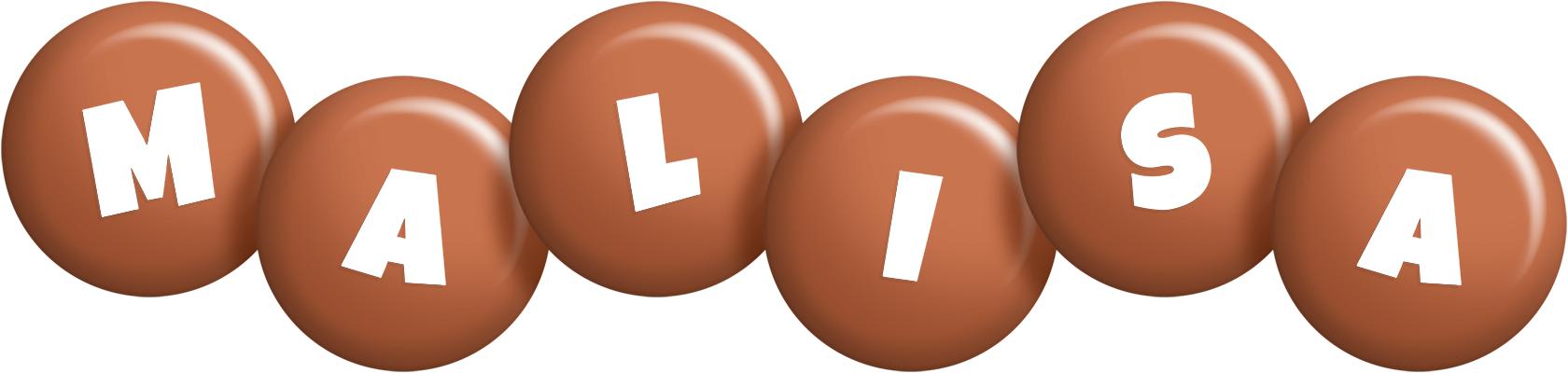 Malisa candy-brown logo