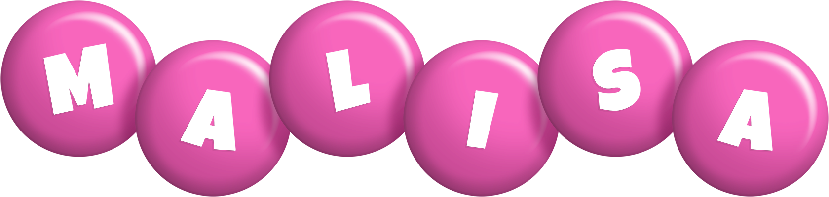 Malisa candy-pink logo