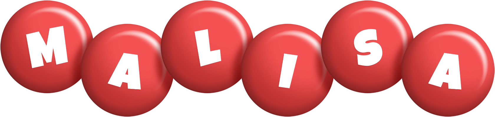 Malisa candy-red logo