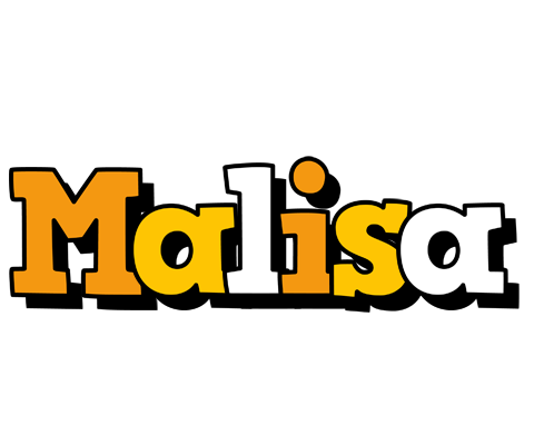 Malisa cartoon logo