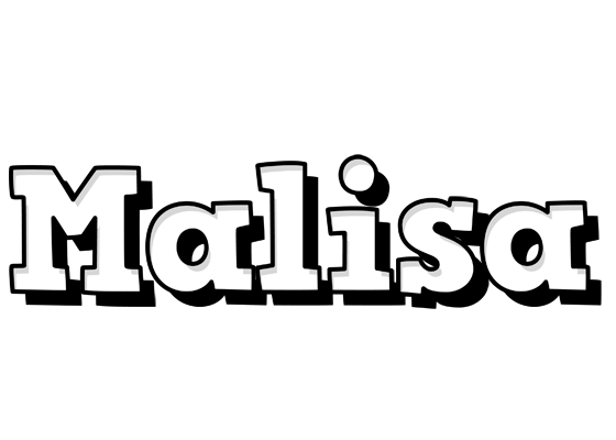 Malisa snowing logo