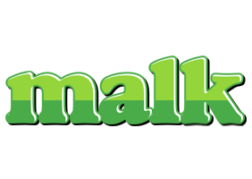 Malk apple logo