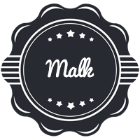 Malk badge logo