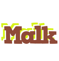 Malk caffeebar logo