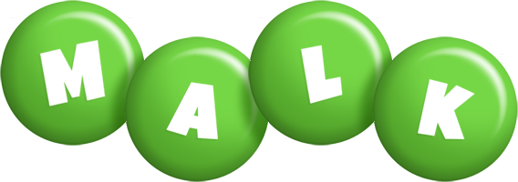 Malk candy-green logo