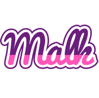 Malk cheerful logo