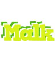 Malk citrus logo