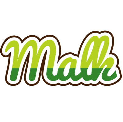 Malk golfing logo