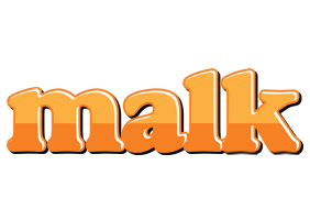 Malk orange logo