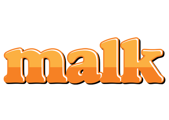 Malk orange logo