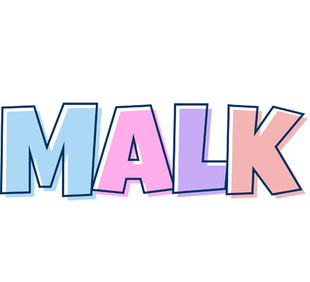 Malk pastel logo