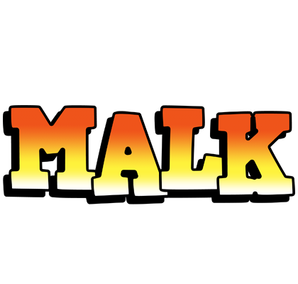Malk sunset logo