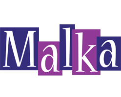 Malka autumn logo