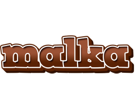 Malka brownie logo