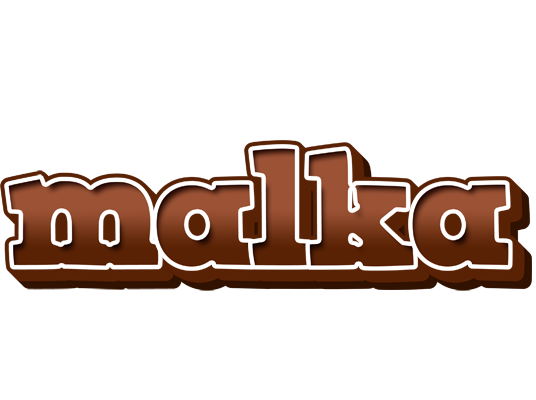 Malka brownie logo