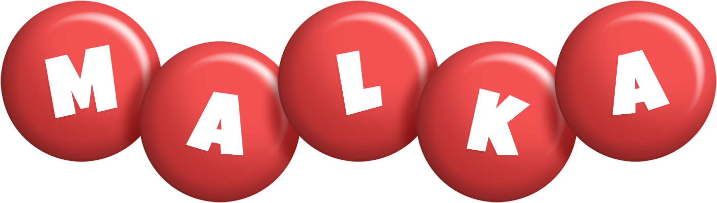 Malka candy-red logo